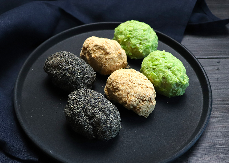 三色おはぎ